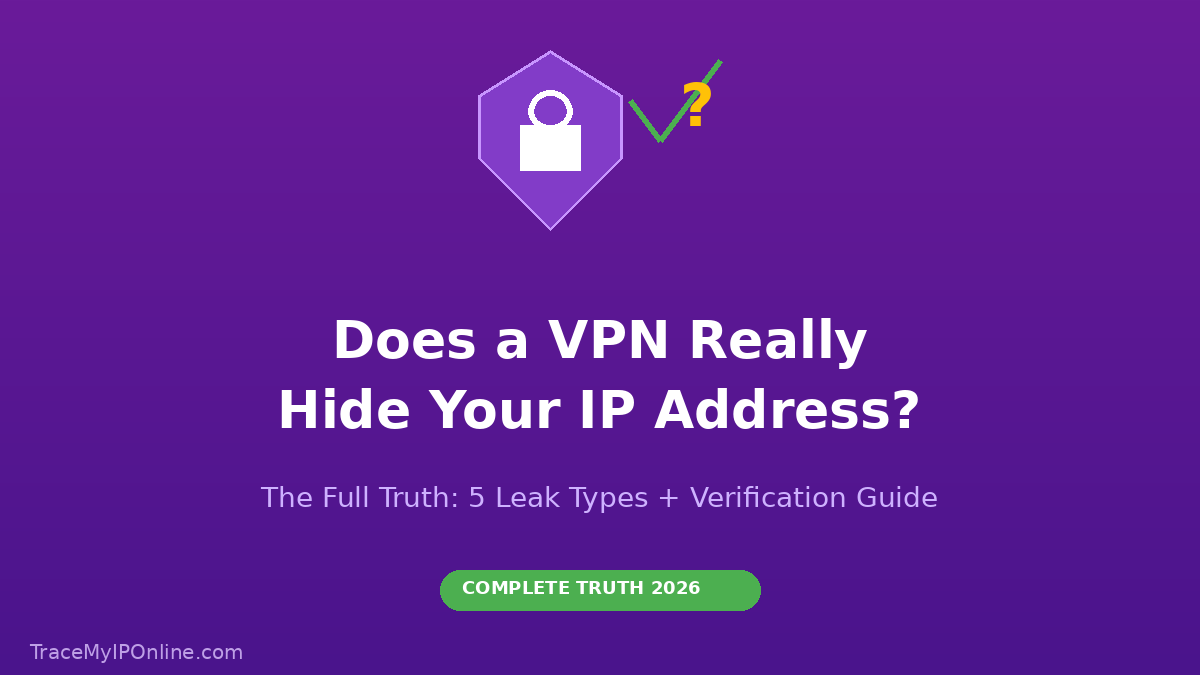 Does a VPN Really Hide Your IP Address? The Full Truth in 2026