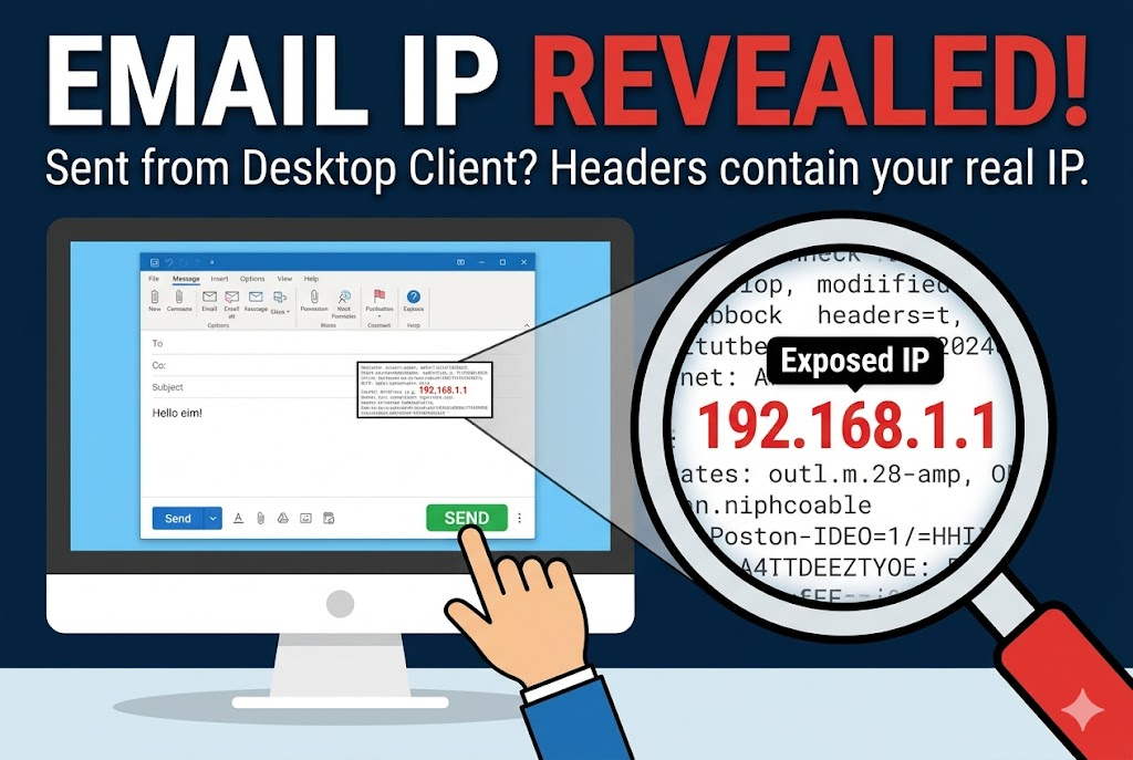 Every Email You Send From a Desktop Client Contains Your IP Address (2026)