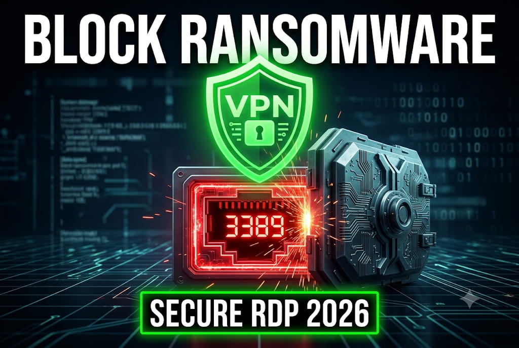 Title: 99% Ransomware Block: Securing RDP Access with Enterprise VPNs in 2026