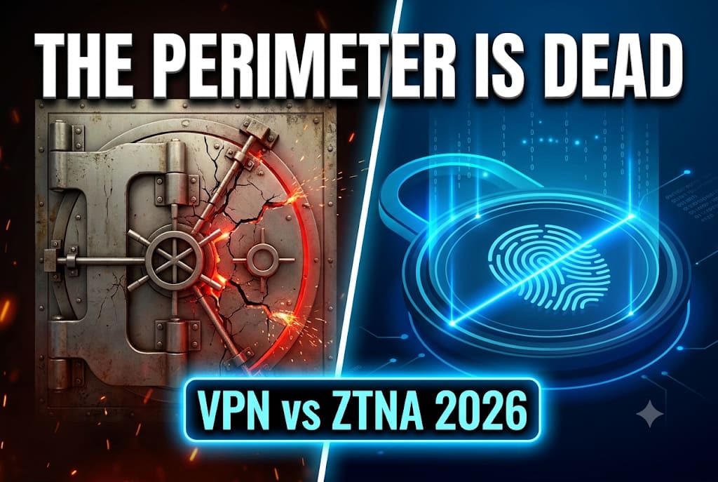 The Death of the Perimeter: Enterprise VPN vs ZTNA in 2026